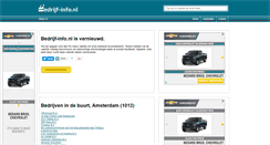 Desktop Screenshot of bedrijf-info.nl
