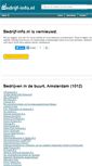 Mobile Screenshot of bedrijf-info.nl